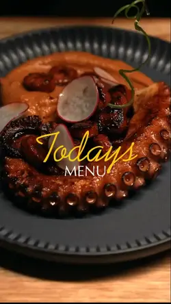 TOdays food menu
