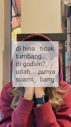 dihina tidak tumbang