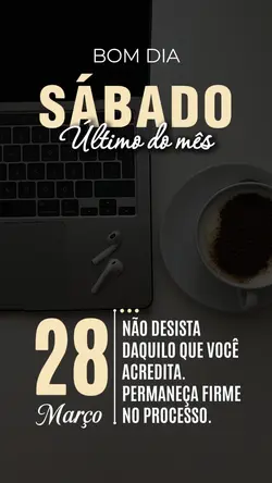 Sábado bom dia 