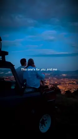 you and me