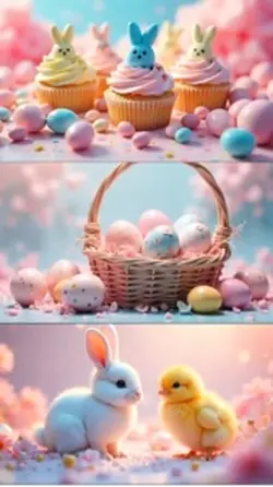 3 videos 1 frame