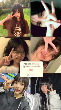 Me and my Peace sign