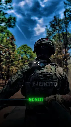 Me metí de militar 