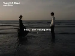 Walking away