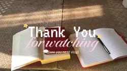 closing vlog