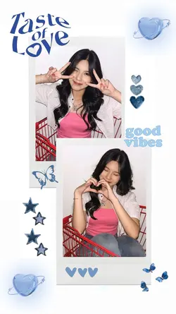 frame blue
