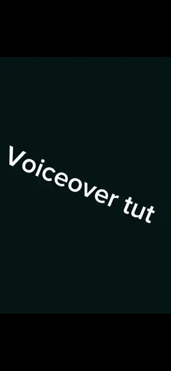 VOICEOVER TUT