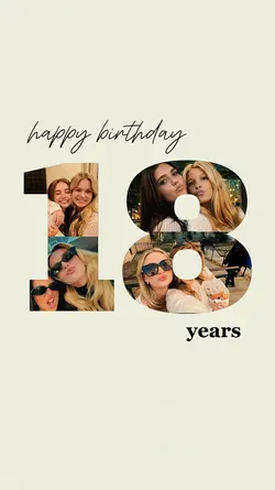 Hbd 18 years