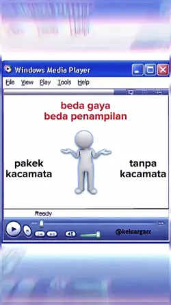 Pakek Kacamata Vs
