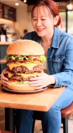 Giant burger
