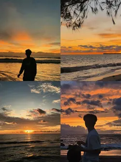sunset aesthetic
