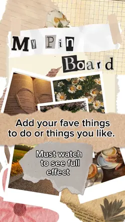Pin Board Scrap Book