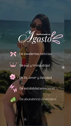 Bienvenido Agosto 