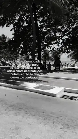eu choro.
