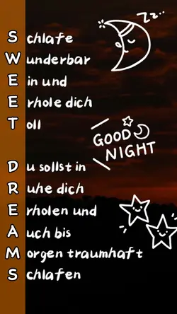 Sweet dreams
