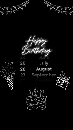 HBD 26 August 2025