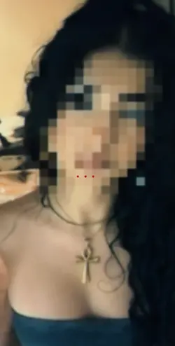 blurry face. 