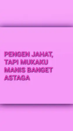 PENGEN JAHAT TAPI 