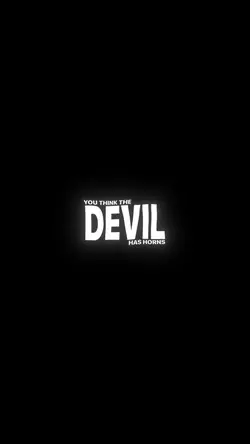 U think the devil 
