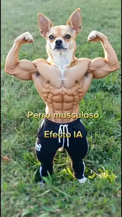 Perro musculoso