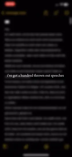a hundred speeches