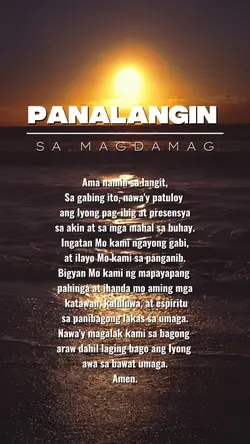 Panalangin sa Gabi