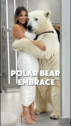 Polar Bear Embrace