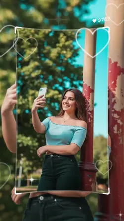Grid glam: il tuo selfie in versione pop