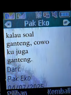 kalau soal ganteng