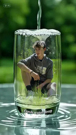 Fresh water drop