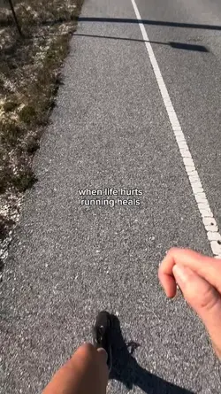 running heals