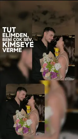 Tut elimden beni sev