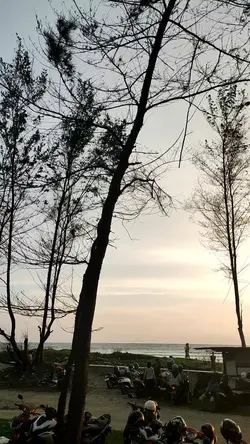 sunset indah