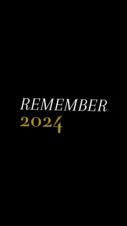 Remember 2024...