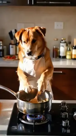 Funny Ai dog video 