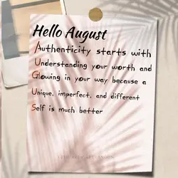 august quotes