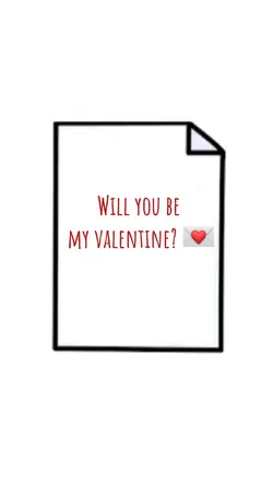 Will you be my 💌