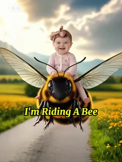 I'm riding a bee