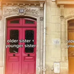 OLD SISTER AND YOUNG