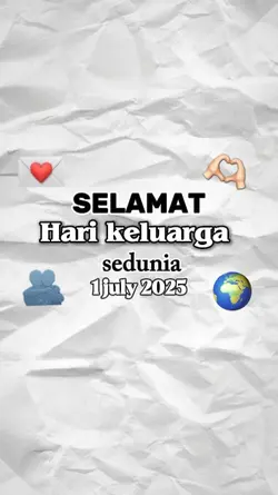 hari keluarga 