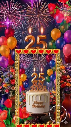 HBD 25 MAY
