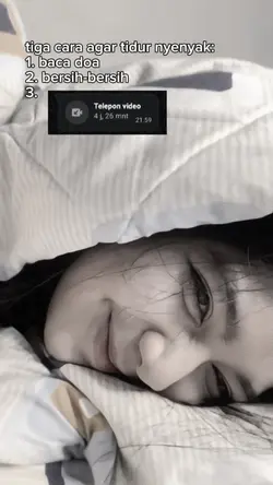CARA TIDUR NYENYAK