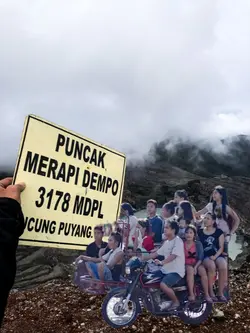 Puncak gunung dempo
