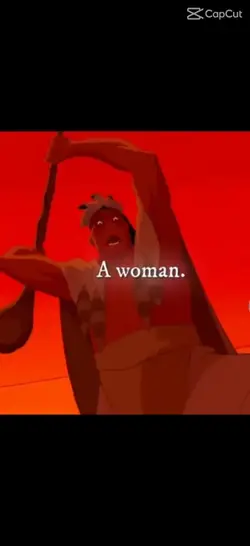 a woman