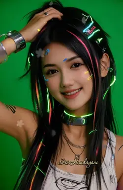 Cyberpunk Hair 