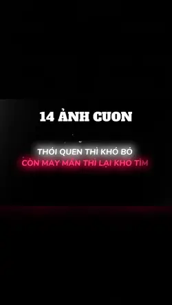Thói quen thì khó bỏ