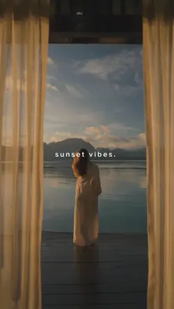 sunset vibes