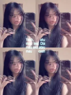 yeah, aku mau test 