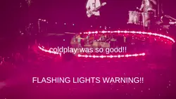 COLDPLAY CONCERT