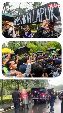 Protest Lawan